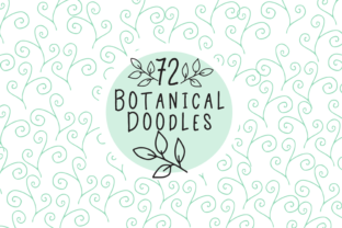 72 Botanical Doodles: A Practical Review for Graphics and Illustrations