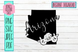 Arizona State W Flowers: Premium Graphics for Crafts