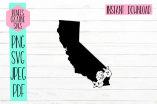 California W Roses: Graphics for Crafts & Content