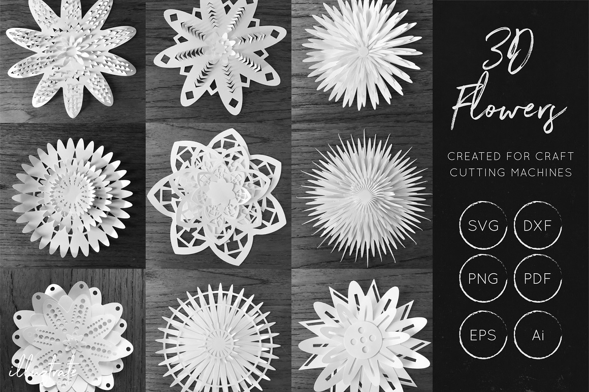 Review: 3D Flowers Bundle for Real Projects