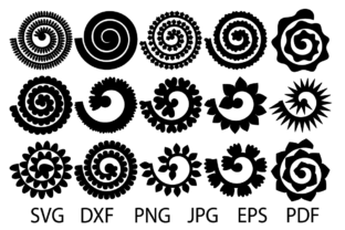 Rolled Flower, Flowers Template Review for Real Embroidery