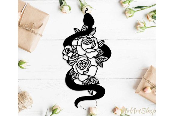 Snake Among Flowers Embroidery Review