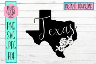 Texas State with Flowers: A Practical Graphics Review for Crafts