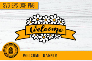 Welcome Banner with Flowers, Daisy: A Graphics & Crafts Review